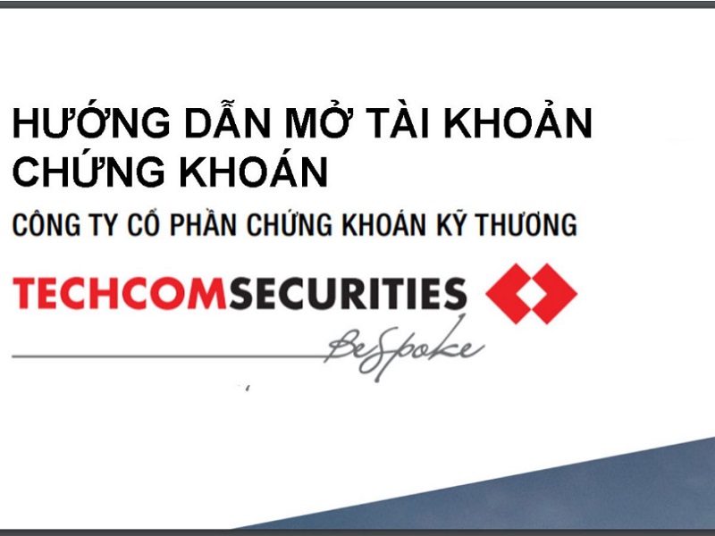 Hướng dẫn mở tài khoản chứng khoán Techcombank trên App Mobile thành công