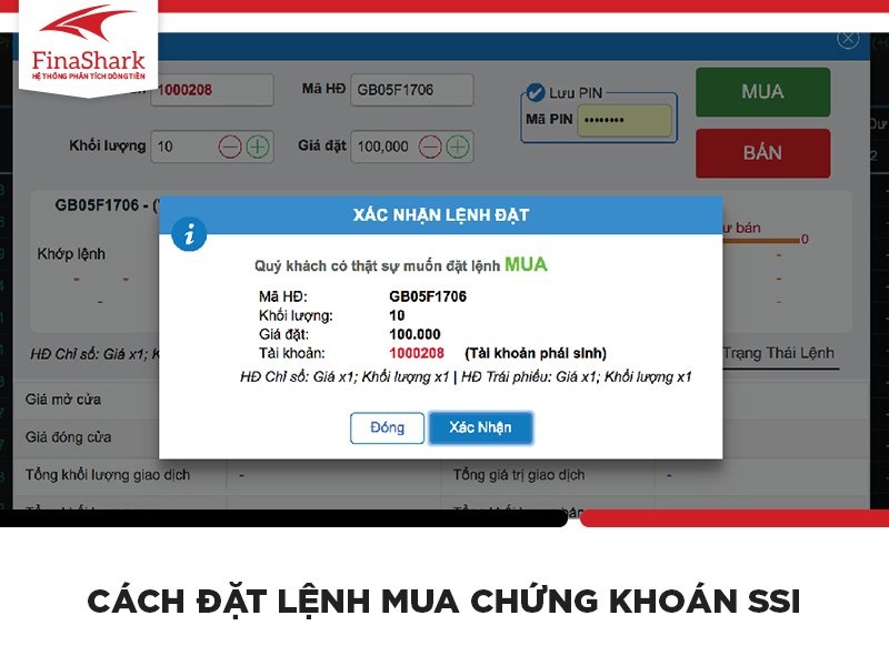 Cách đặt lệnh mua bán chứng khoán SSI cho các nhà đầu tư mới