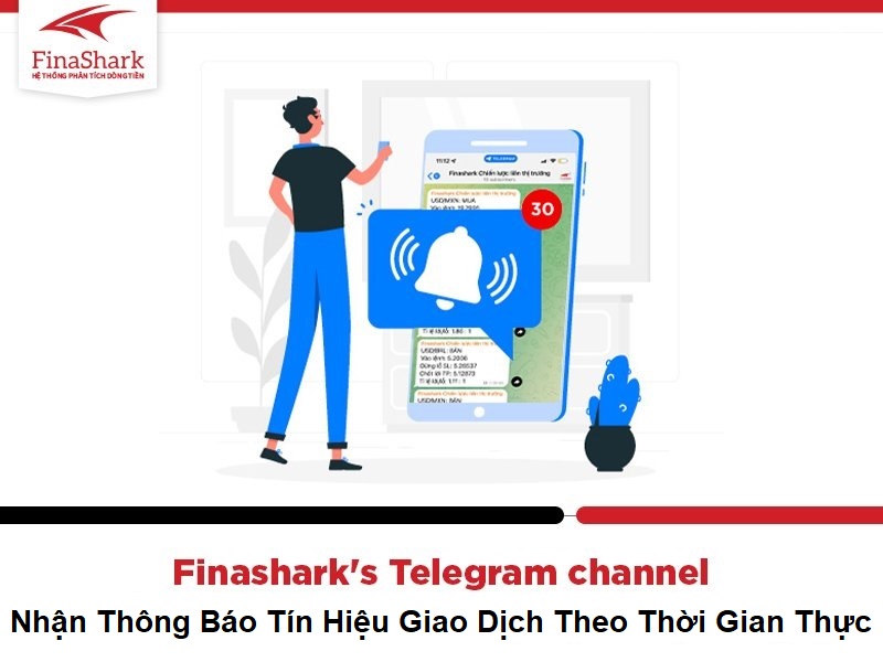 Đầu tư thành công nhờ nhận tín hiệu giao dịch tại Finashark's Telegram channel