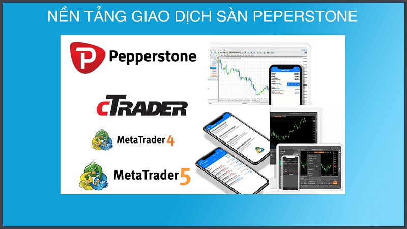 Các nền tảng giao dịch của sàn Pepperstone