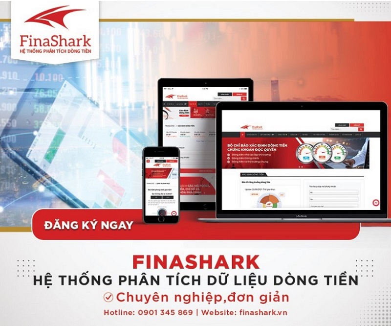 Nhận sự hỗ trợ từ Hệ thống phân tích dòng tiền Finashark để đầu tư hiệu quả hơn