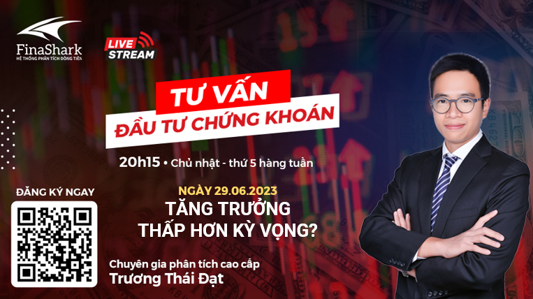 QUÝ II TĂNG TRƯỞNG THẤP? | Chiến lược giao dịch ngày 29.06.2023