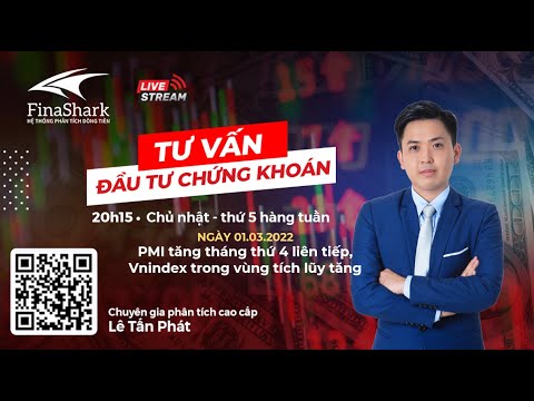 PMI tăng tháng thứ 4 liên tiếp, Vnindex trong vùng tích lũy tăng | Chiến lược cho phiên 2.3.2022