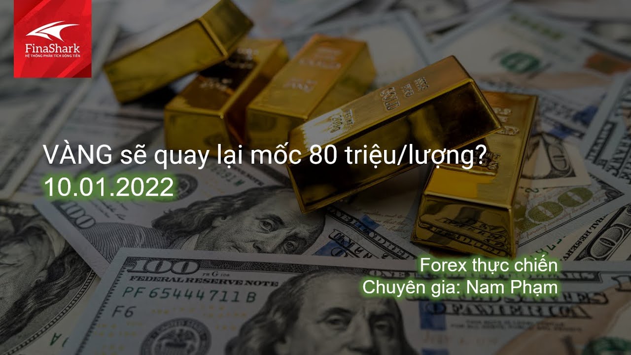 VÀNG sẽ quay trở lại mốc 80 triệu/lượng? | Giao dịch thực chiến 10.01.2023