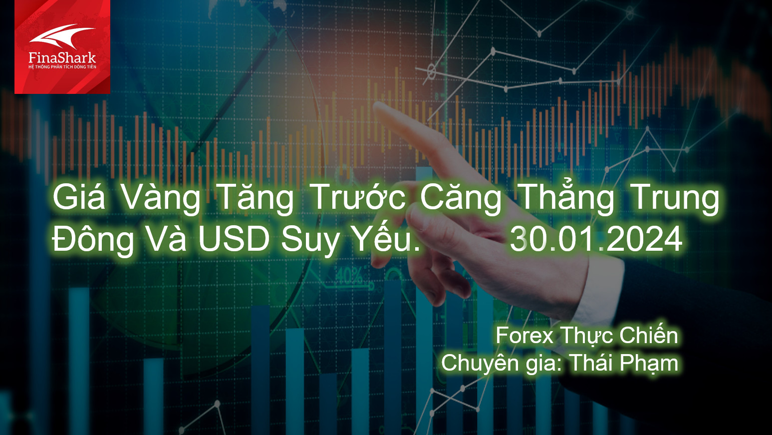 Giá Vàng Tăng Trước Căng Thẳng Trung Đông Và USD Suy Yếu. | 30.01.2024