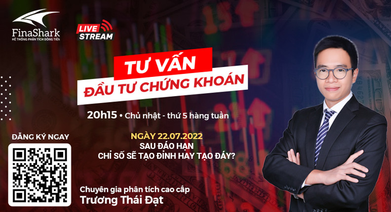 Sau đáo hạn - Chỉ số sẽ tạo đỉnh hay tạo đáy? | Chiến lược giao dịch ngày 22.07.2022