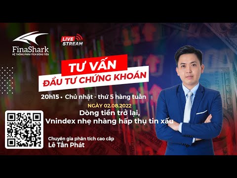 Dòng tiền trở lại, Vnindex nhẹ nhàng hấp thụ tin xấu | Chiến lược cho phiên 3.8.2022