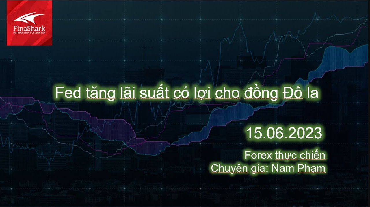 Fed tăng lãi suất có lợi cho đồng Đô la | Giao dịch thực chiến 15.06.2023