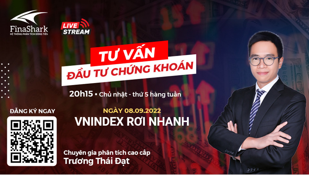 VNIndex rơi nhanh - Lý do là gì? Hành động ra sao? | Chiến lược giao dịch ngày 09.09.2022