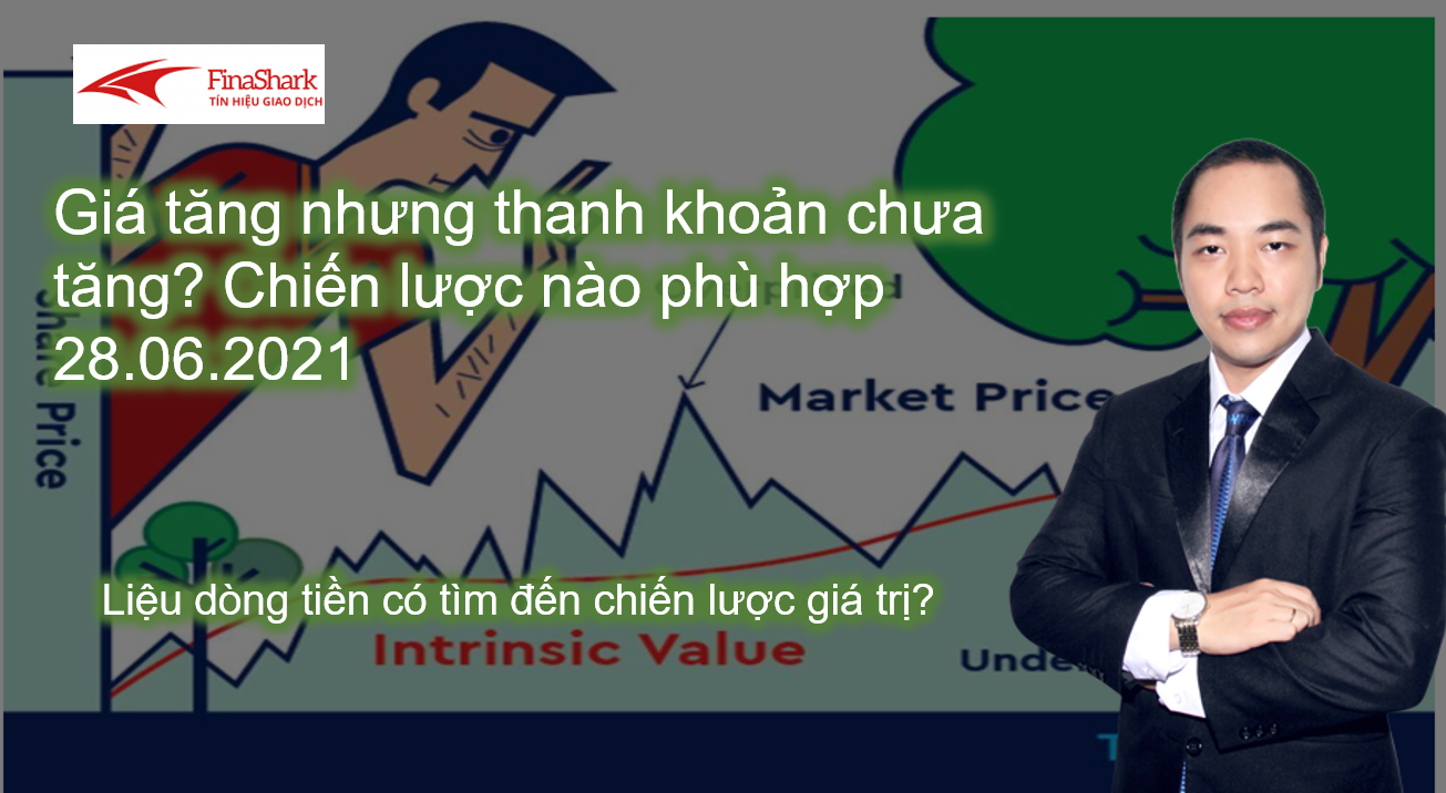 Giá cổ phiếu tăng nhưng thanh khoản chưa tăng? | Chiến lược thị trường cho tuần 28.6 - 02.07.2021