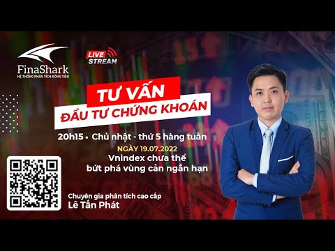 Vnindex chưa thể bứt phá vùng cản ngắn hạn | Chiến lược cho phiên 20.7.2022