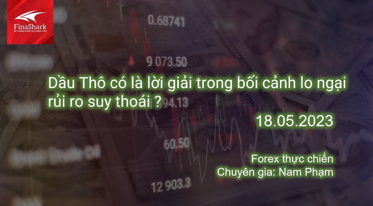 Dầu Thô có là lời giải trong bối cảnh lo ngại rủi ro suy thoái | Giao dịch thực chiến 18.05.2023