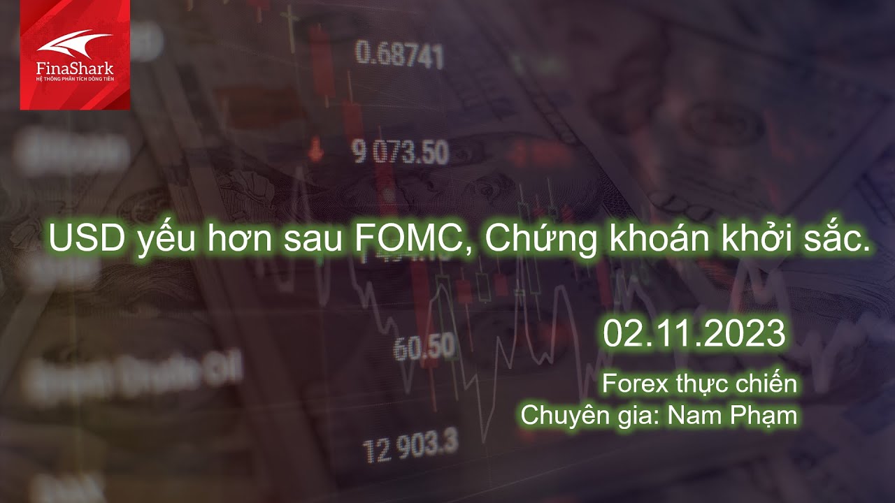 USD yếu hơn sau FOMC, chứng khoán khởi sắc | Nhận định ngày 02.11.2023