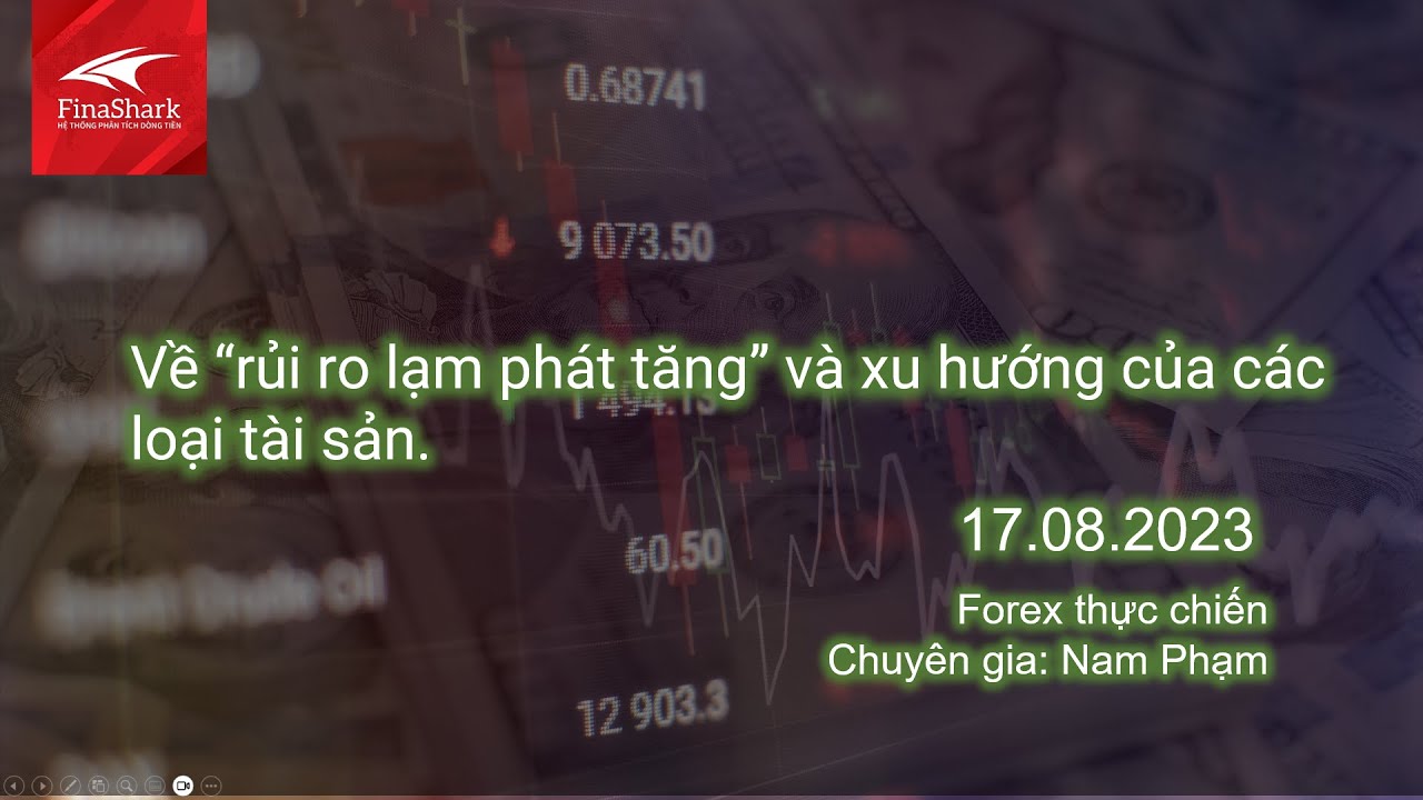 Phân tích rủi ro lạm phát tăng và xu hướng của các loại tài sản | Nhận định ngày 17.08.2023