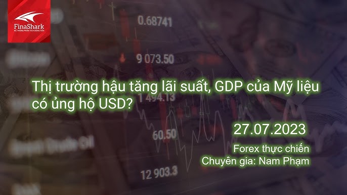 Thị trường hậu tăng lãi suất, GDP của Mỹ liệu có ủng hộ USD? | Nhận định ngày 27.07.2023