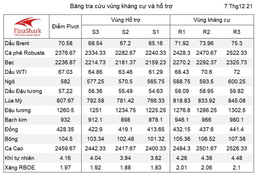 Bảng Pivot 07.12.2021